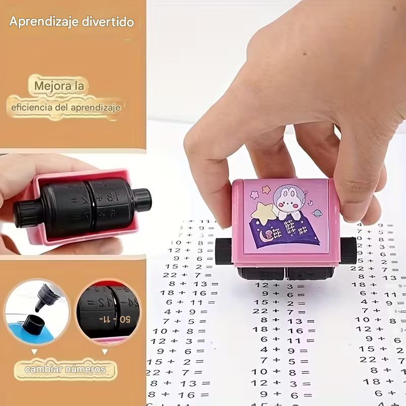 EduPrint | Sello de Operaciones Matemáticas para Niños