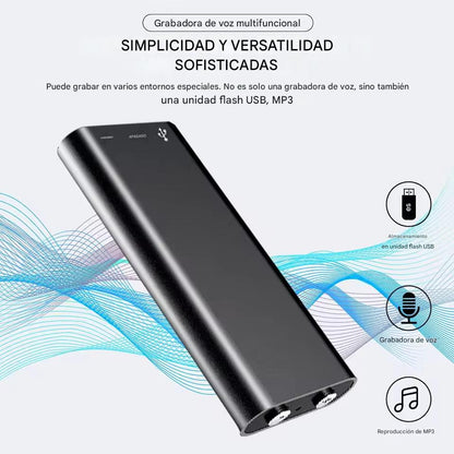 SmartVoice | Grabadora Portátil con 32 GB de Almacenamiento