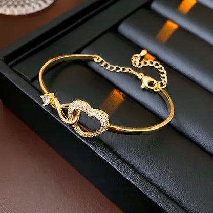 Eternal | Brazalete Ajustable Corazón Infinito