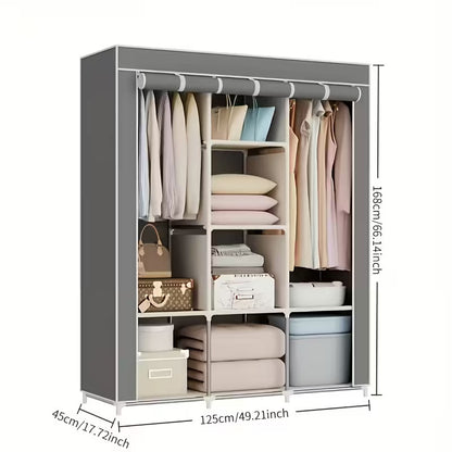 ClosetPro | Armario Doble Portátil Desarmable