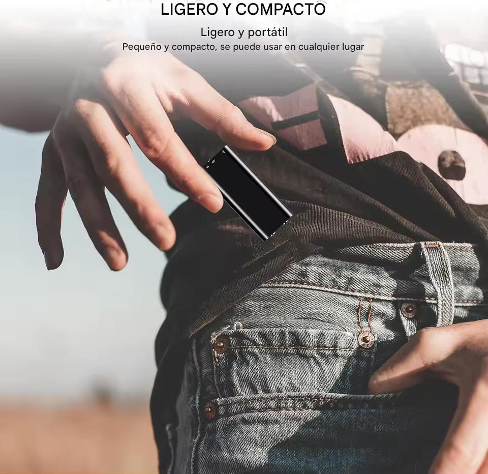 SmartVoice | Grabadora Portátil con 32 GB de Almacenamiento