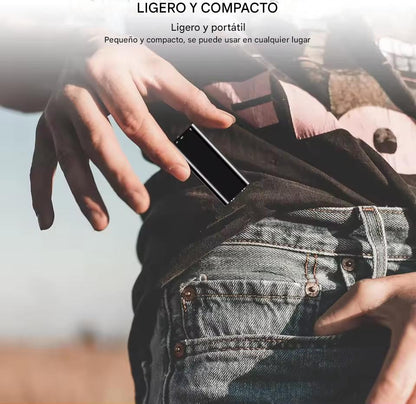 SmartVoice | Grabadora Portátil con 32 GB de Almacenamiento