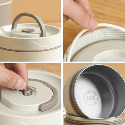 FoodBox | Lonchera Premium * 4 con Maleta Isotermica