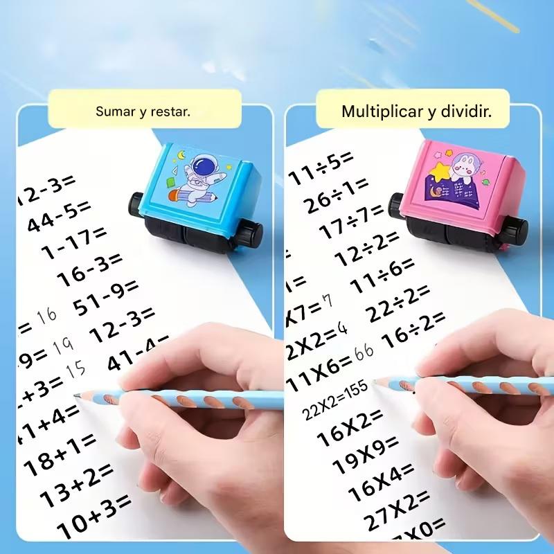EduPrint | Sello de Operaciones Matemáticas para Niños