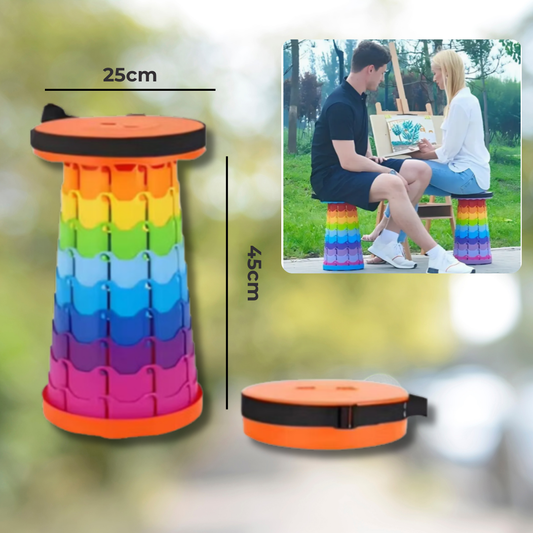 Silla Telescópica Plegable Portátil