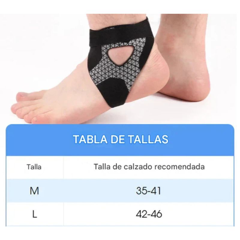 SureFoot | Tobillera Elástica Ajustable con Velcro
